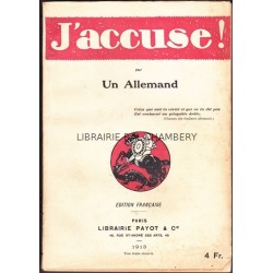 J'accuse !