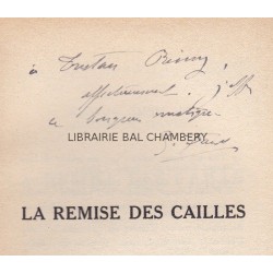 La remise des cailles   Roman