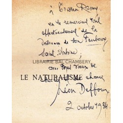 Le naturalisme avec un florilège des principaux écrivains naturalistes