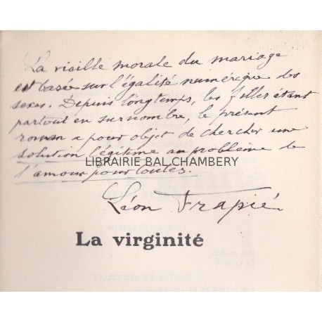 La Virginité Roman