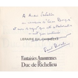 Fantaisies amoureuses du Duc de Richelieu