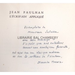 Jean Paulhan l'écrivain appliqué