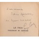 La paix inconnue et dolente (vers et poèmes)