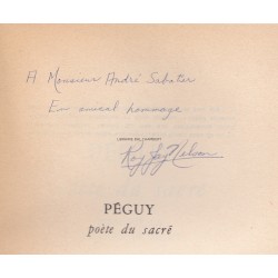 Péguy Poète du sacré - Essai sur la poétique de Péguy