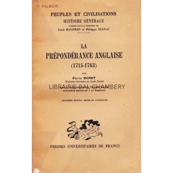 La prépondérance anglaise (1715-1763) - Troisième édition revue et augmentée