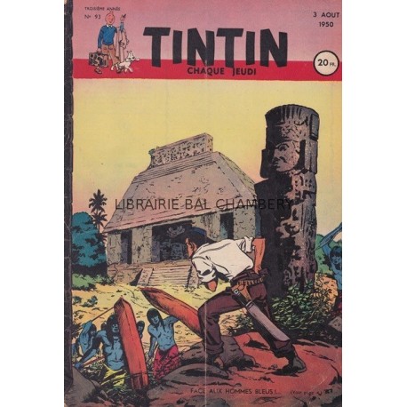 Tintin chaque jeudi, n° 93, troisième année