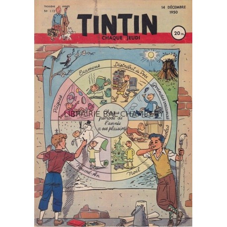 Tintin chaque jeudi,  n°112,  troisième année