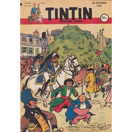Tintin chaque jeudi, n°114, troisième année