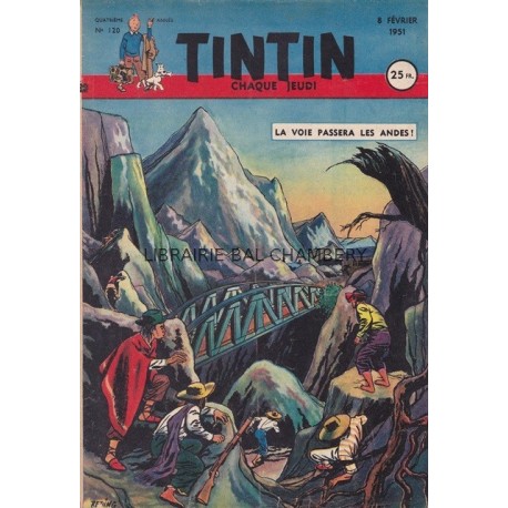 Tintin chaque jeudi, n°120, quatrième année