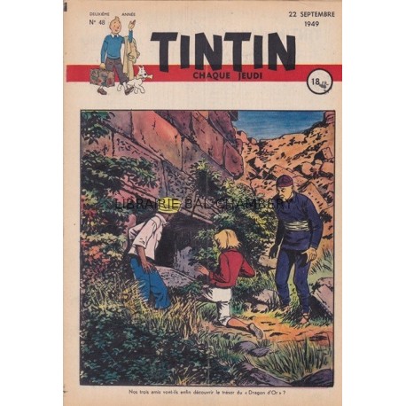 Tintin chaque jeudi, n°48, deuxième  année