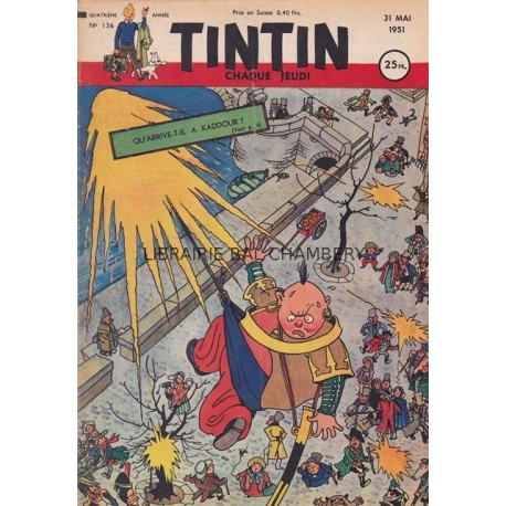 Tintin chaque jeudi, n°136, quatrième année