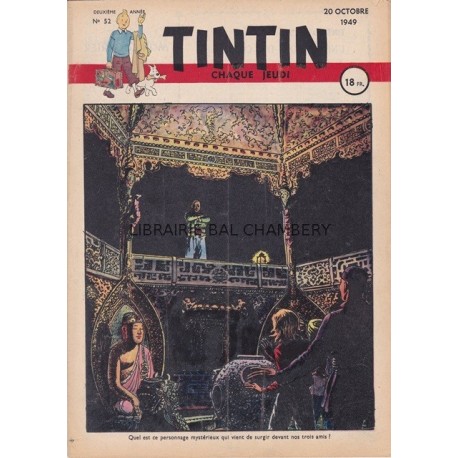 Tintin chaque jeudi,  n° 52,  deuxième année