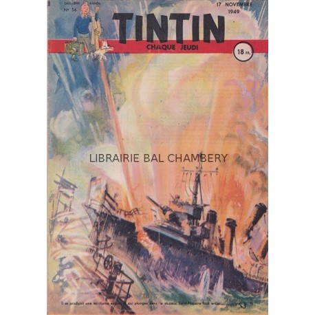 Tintin chaque jeudi,  n° 56,  deuxième année