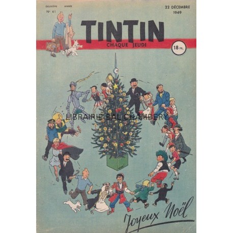 Tintin chaque jeudi,  n° 61,  deuxième année