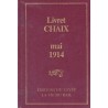 Livret CHAIX - mai 1914 - Tomes 1 et 2