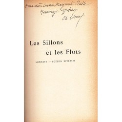Les sillons et les flots  -  Sonnets et poésies  diverses - Avant propos de M. Edmond ROUSSE