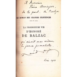 La vie prodigieuse d'Honoré de Balzac