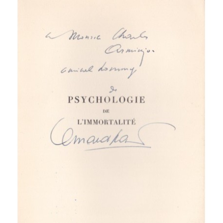 Psychologie de l'immortalité