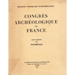 Congrès archéologique de France - CXXV° session  1967 - NIVERNAIS
