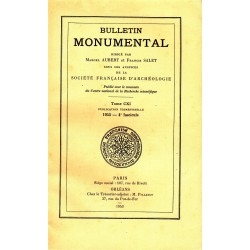 Bulletin Monumental - Tome CXI - 1953, 4° fascicule