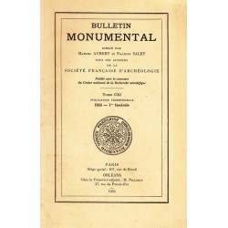 Bulletin Monumental - Tome CXI - 1953, 1° fascicule