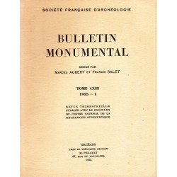 Bulletin Monumental - Tome CXIII - 1955, 1° fascicule