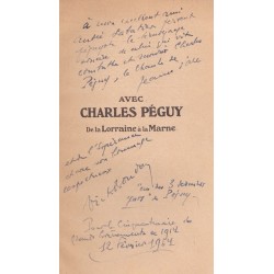 Avec Charles Péguy - De la Lorraine à la Marne - Aout-Septembre 1914