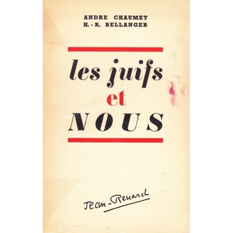Les juifs et nous