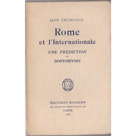 Rome et l'Internationale