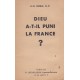 Dieu a-t'il puni la France ?