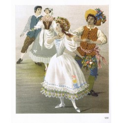 Décor de Don Juan - Essai -  Illustration par les décors et costumes de A.M. Cassandre pour le Don Giovanni de W.A. Mozart