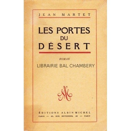 LES PORTES DU DESERT