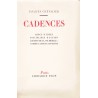 Cadences - chocs d'idées, disciplines d'action, aspects de la vie morale