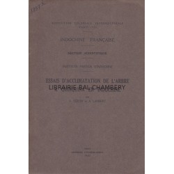 Indochine française - Essais d'acclimatation de l'arbre à quinquina en Indochine