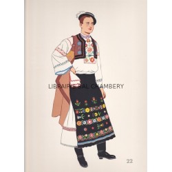 Costumes nationaux - Autriche - Hongrie - Tchéco-Slovaquie - Pologne