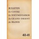 Bulletin du Centre de documentation du Grand Orient de France N° 40-41