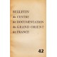 Bulletin du Centre de documentation du Grand Orient de France N° 42