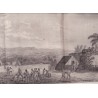 Gravure n° 35 - " Vue de l'intérieur de l'isle d'Atooi " - A Voyage to the Pacific Ocean [Third Voyage]