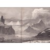 Gravure n° 45 - " Vue de l'anse fermée de l'entrée du Prince Guillaume " - A Voyage to the Pacific Ocean [Third Voyage]