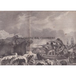 Gravure n° 52 - " Chevaux de mer " - A Voyage to the Pacific Ocean [Third Voyage]