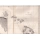 Gravure n° 59 - " Carte des Isles Sandwich " - A Voyage to the Pacific Ocean [Third Voyage]