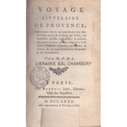 Voyage littéraire de Provence