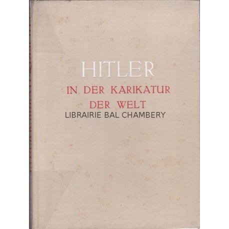 Hitler in der Karikatur der Welt/Tat gegen Tinte
