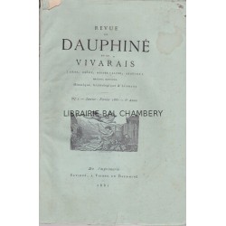 Revue du Dauphiné et du Vivarais