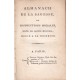 Almanach de la Sagesse , ou instructions morales tirées des saintes Ecritures, dédié à la Jeunesse