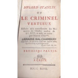 Mylord Stanley ou Le criminel vertueux - T 3