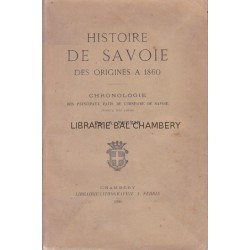 Histoire de Savoie  Des origines à 1860