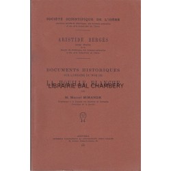 Aristide Bergès  Documents historiques sur l'origine du nom de la Houille Blanche