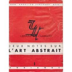 Zodiaque n°1 - Deux notes sur l'art abstrait