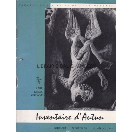 Zodiaque n°22bis - Inventaire d'Autun